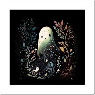 Ghost and plants Posters and Art